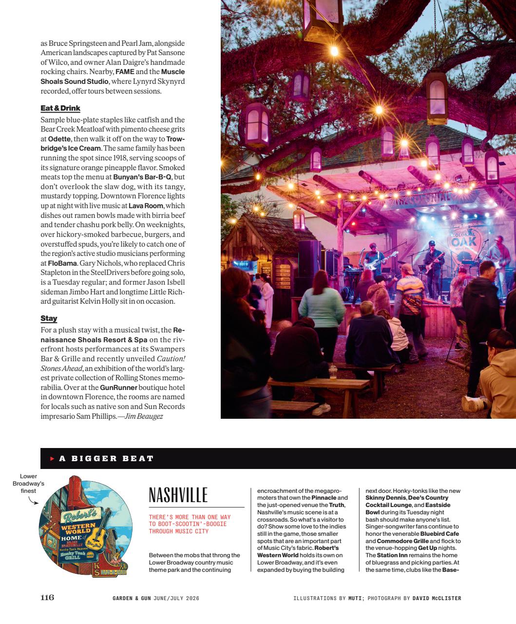 Garden and Gun Magazine Preview Pages