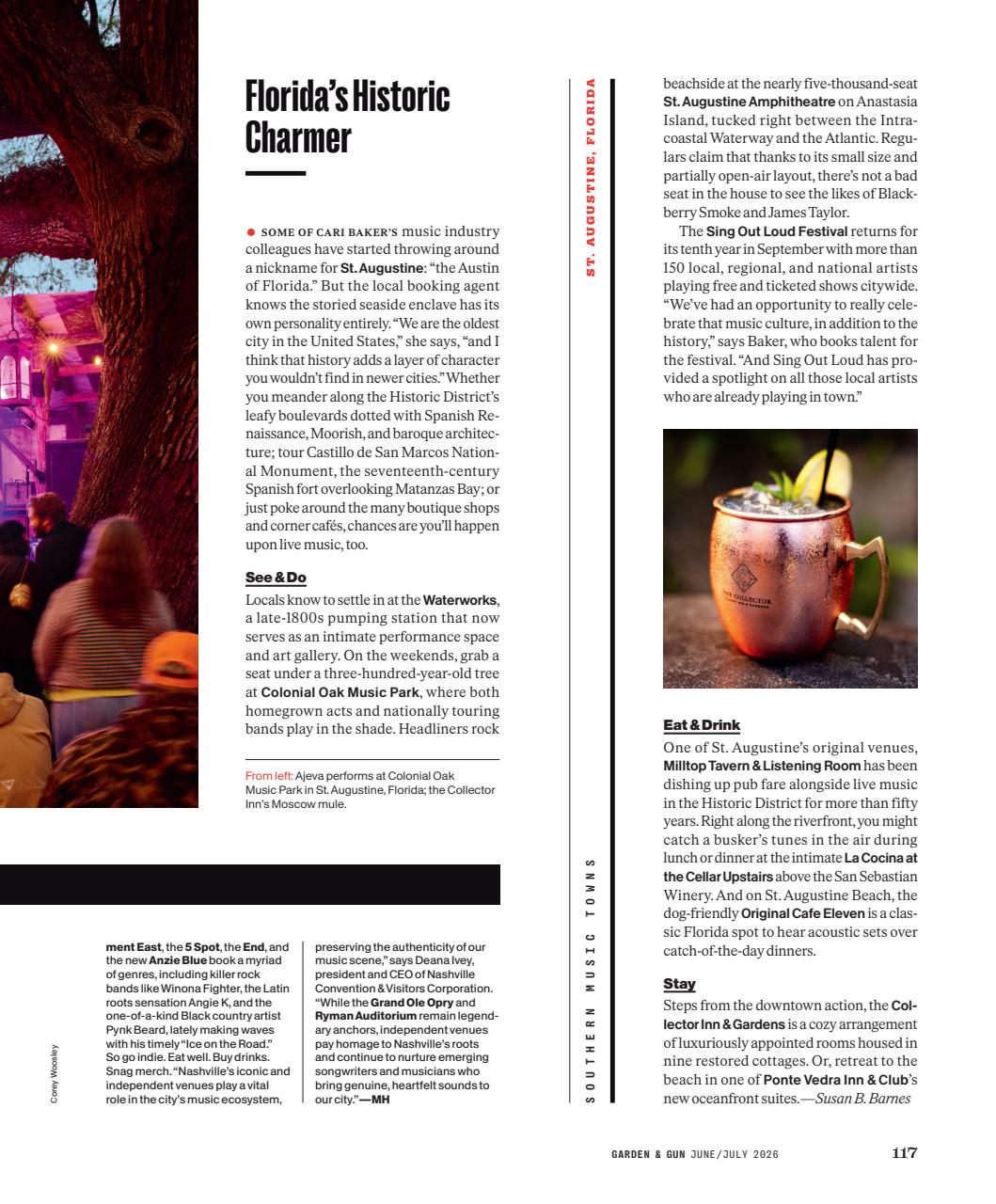 Garden and Gun Magazine Preview Pages