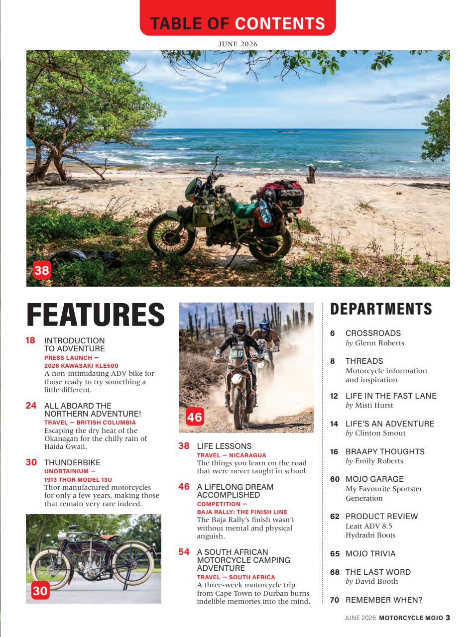 Motorcycle Mojo Preview Pages