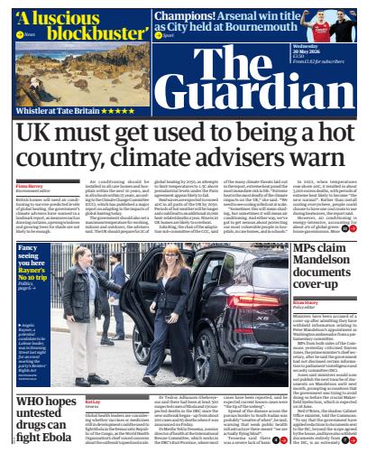 The Guardian Newspaper issue 