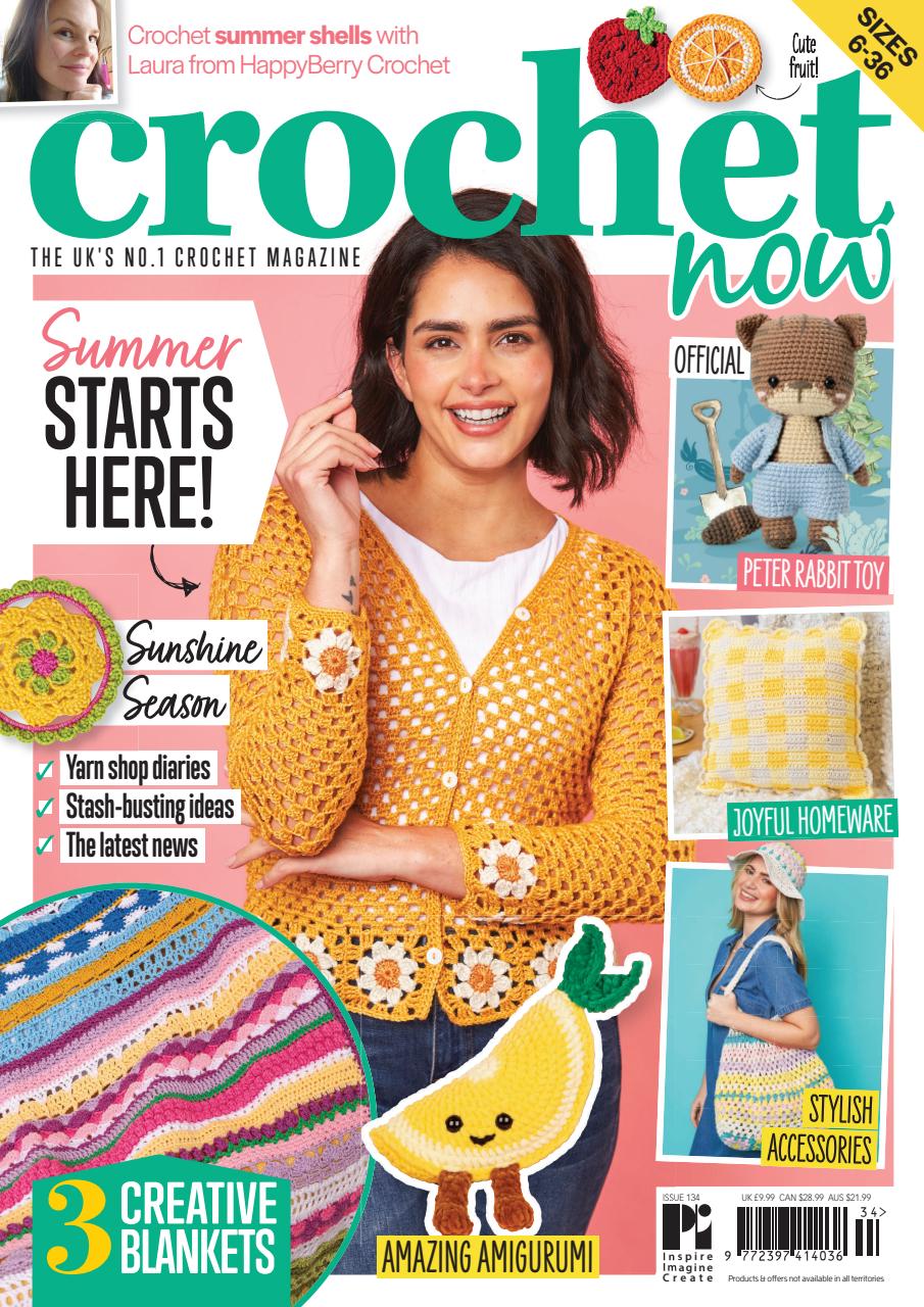 Crochet Now Magazine Preview Pages