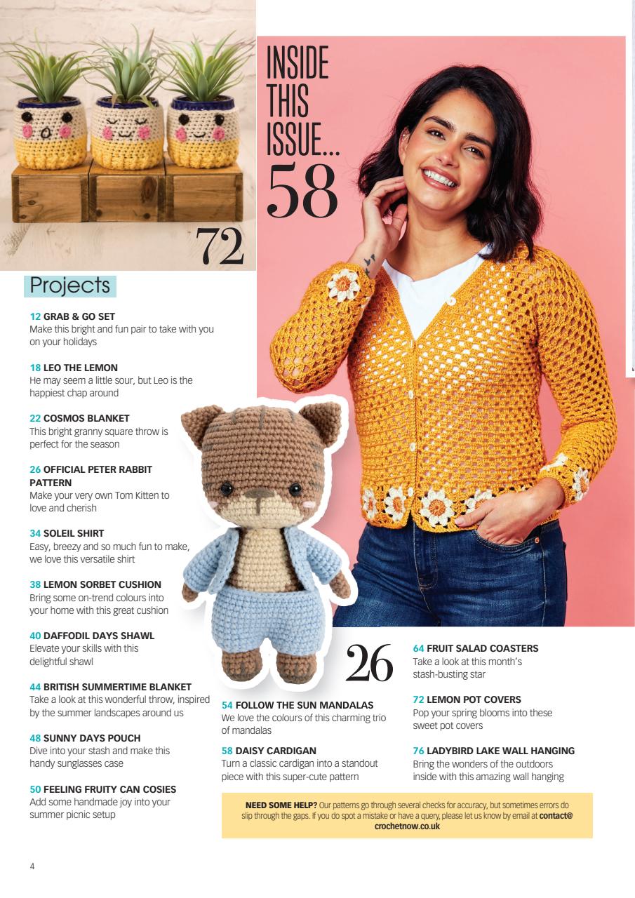 Crochet Now Magazine Preview Pages