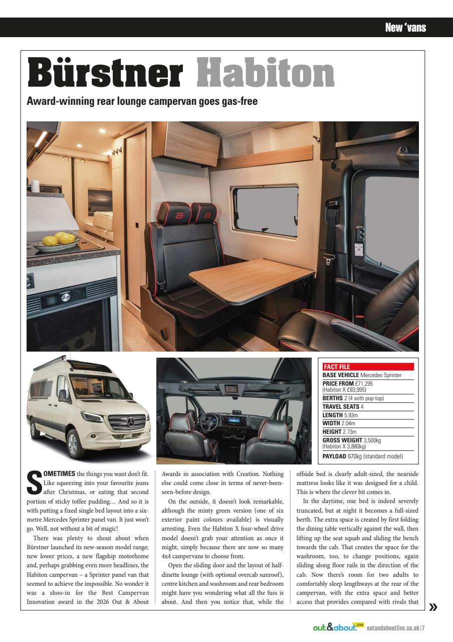 What Motorhome magazine Preview Pages