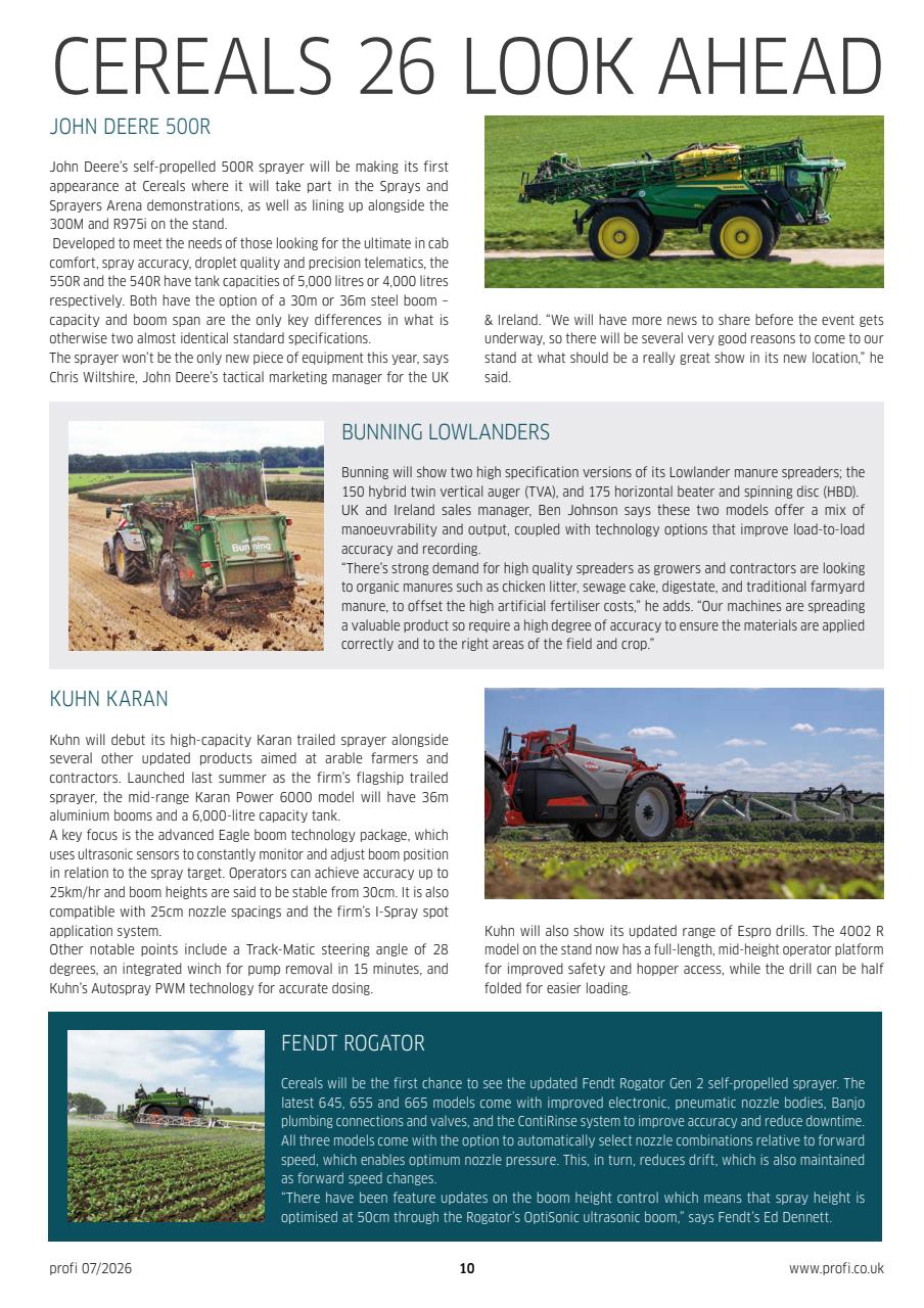 Profi International Preview Pages