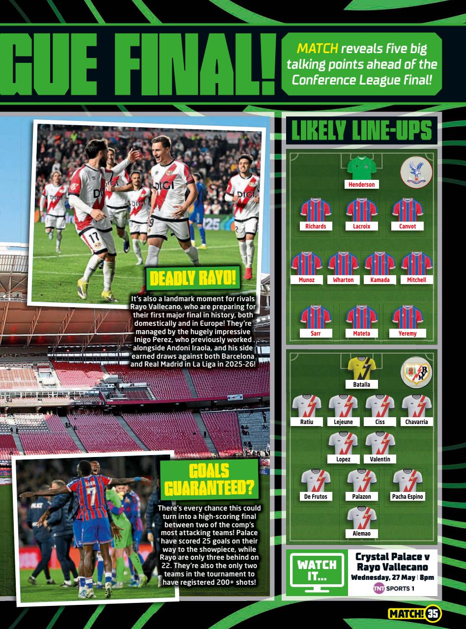 Match Preview Pages