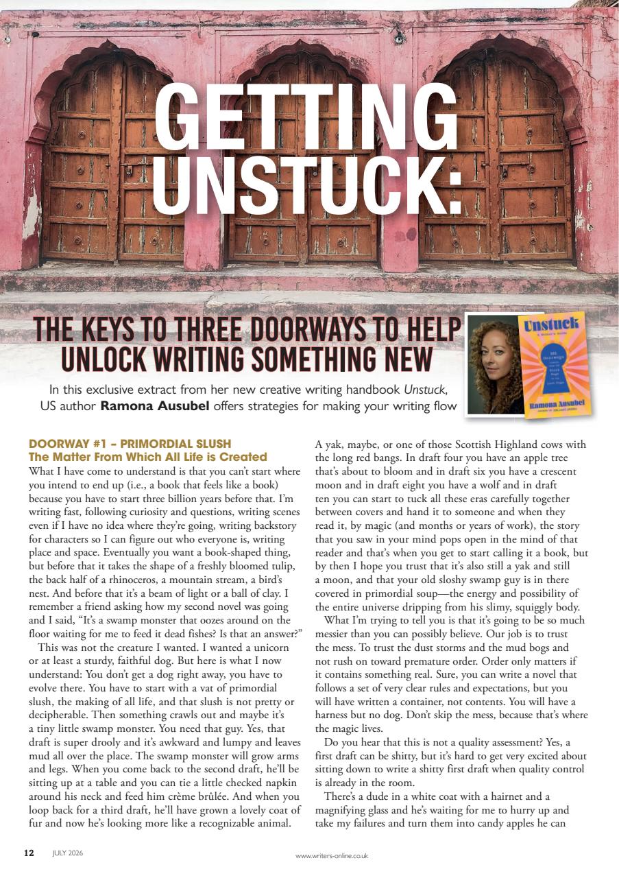 Writing Magazine Preview Pages