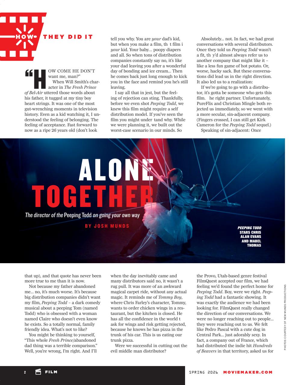 MovieMaker Magazine Preview Pages