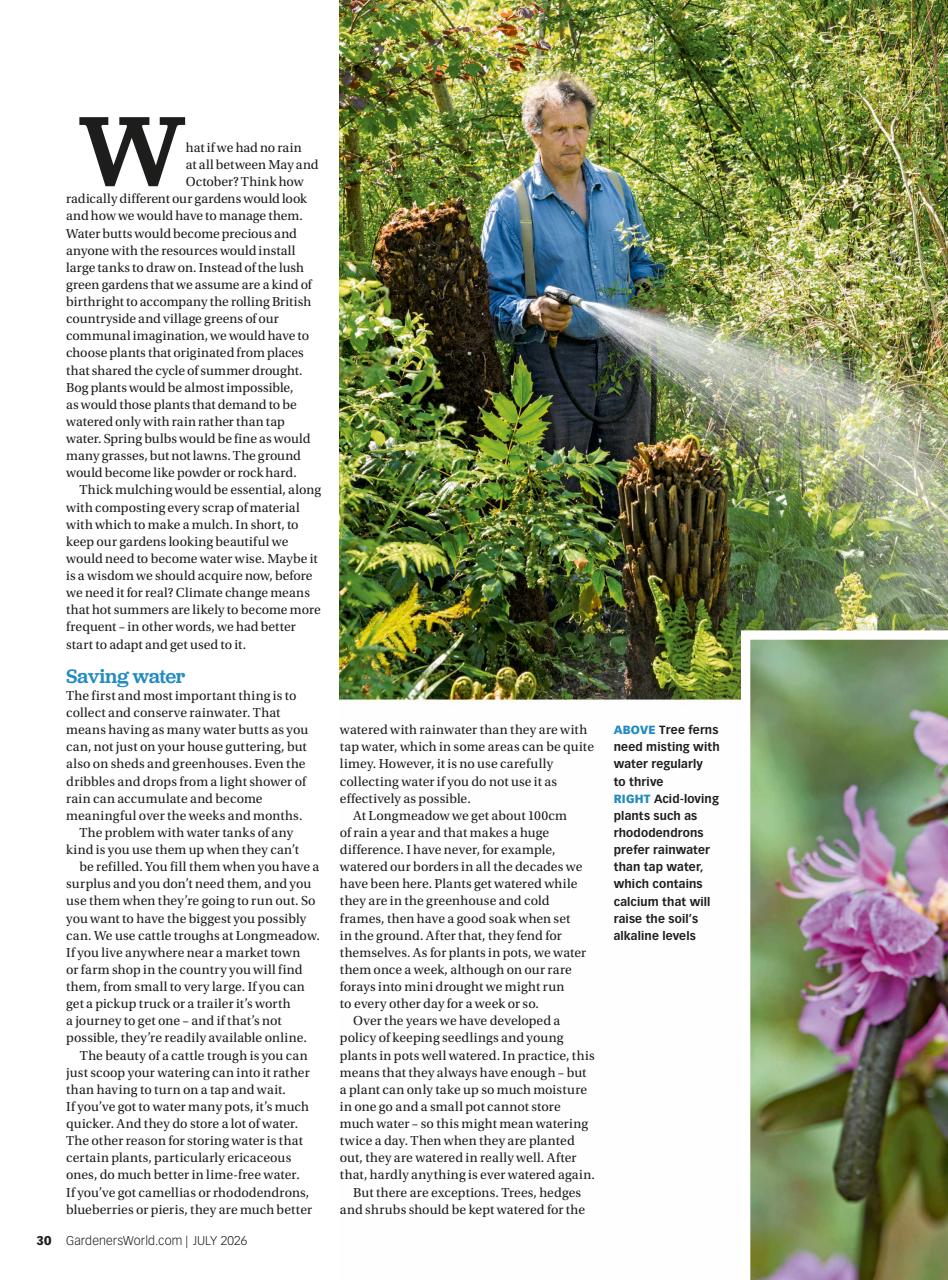 BBC Gardeners’ World Magazine Preview Pages