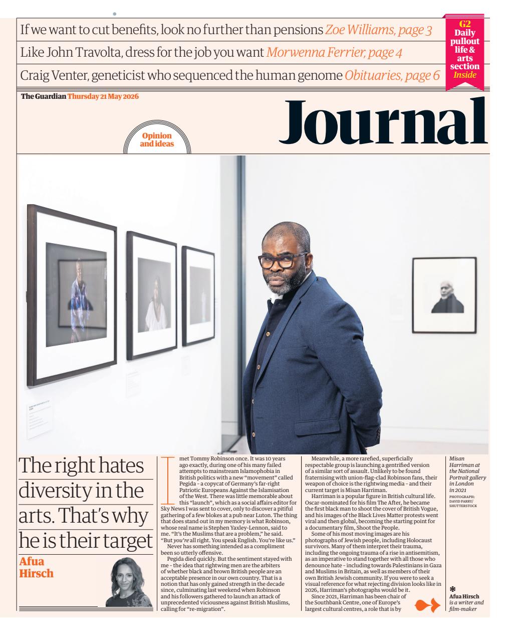The Guardian Newspaper Preview Pages