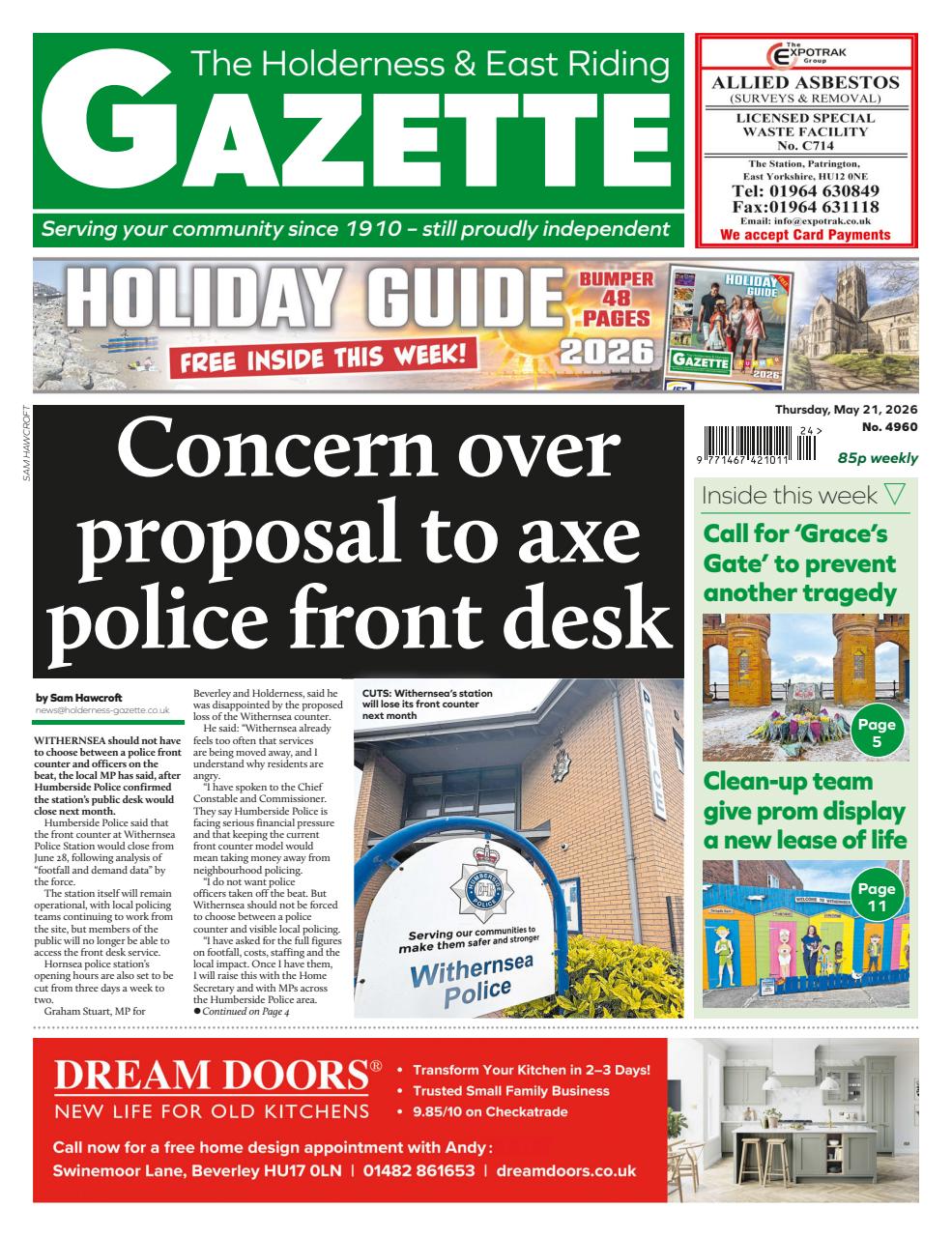 The Holderness & Hornsea Gazette Preview Pages