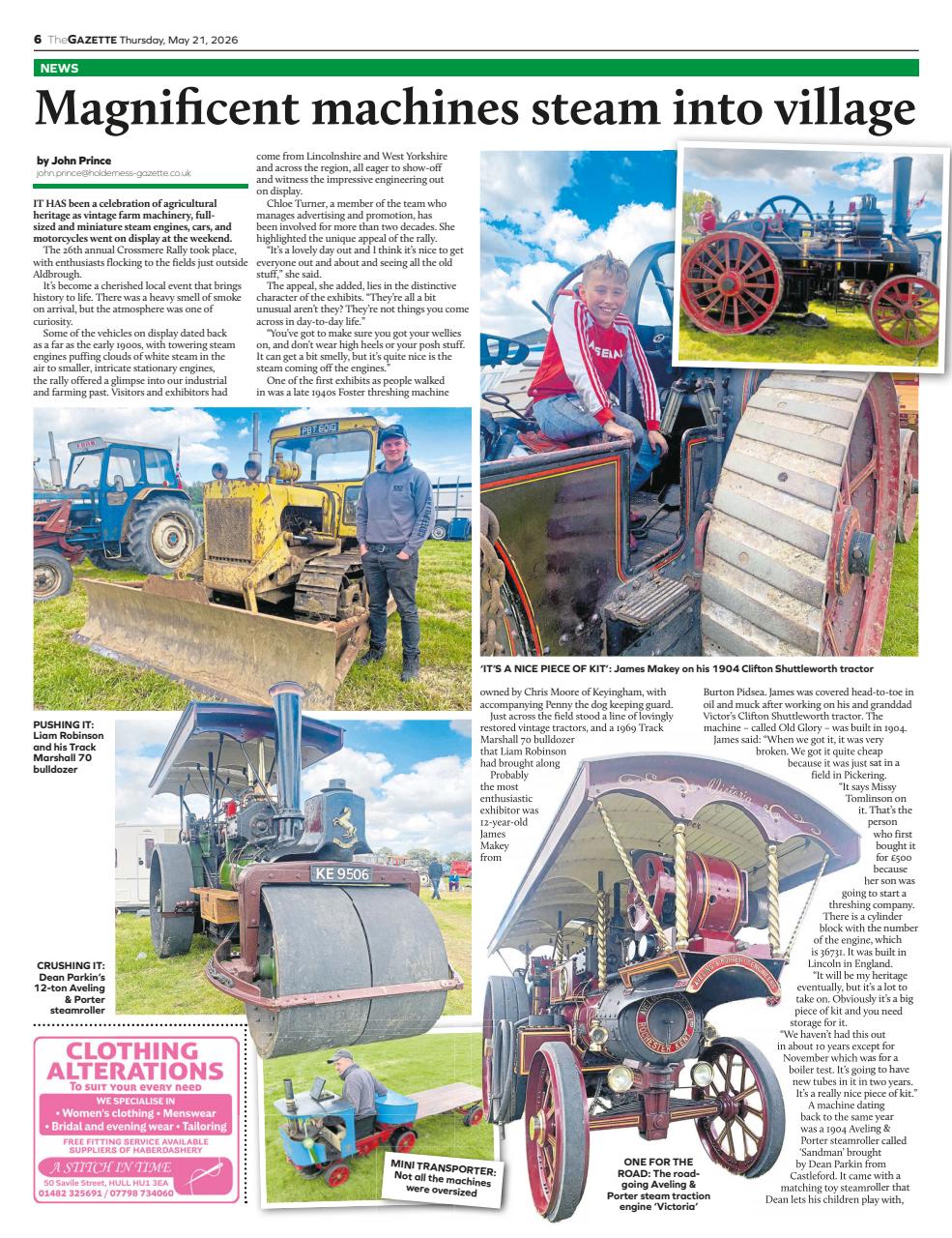 The Holderness & Hornsea Gazette Preview Pages
