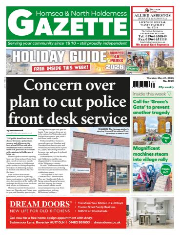 Hornsea Gazette May 21, 2026 issue Hornsea Gazette May 21, 2026