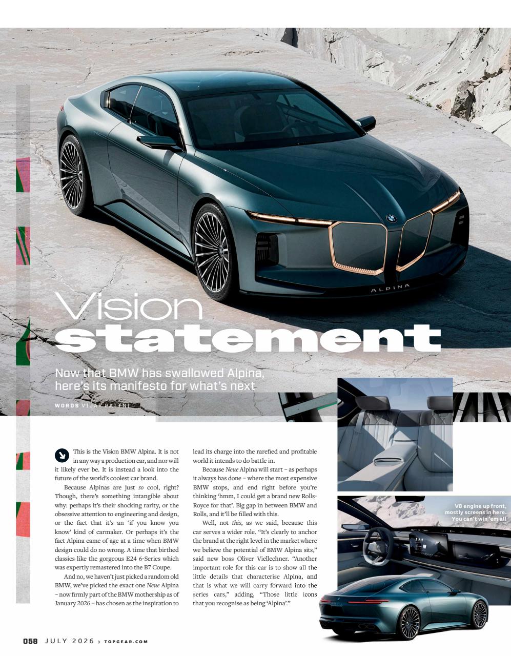 BBC Top Gear Magazine Preview Pages