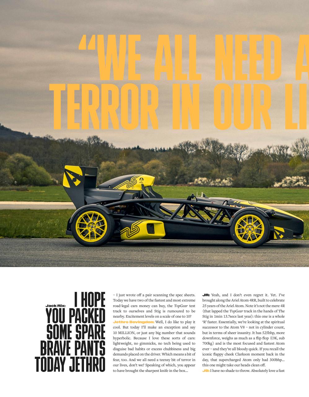 BBC Top Gear Magazine Preview Pages