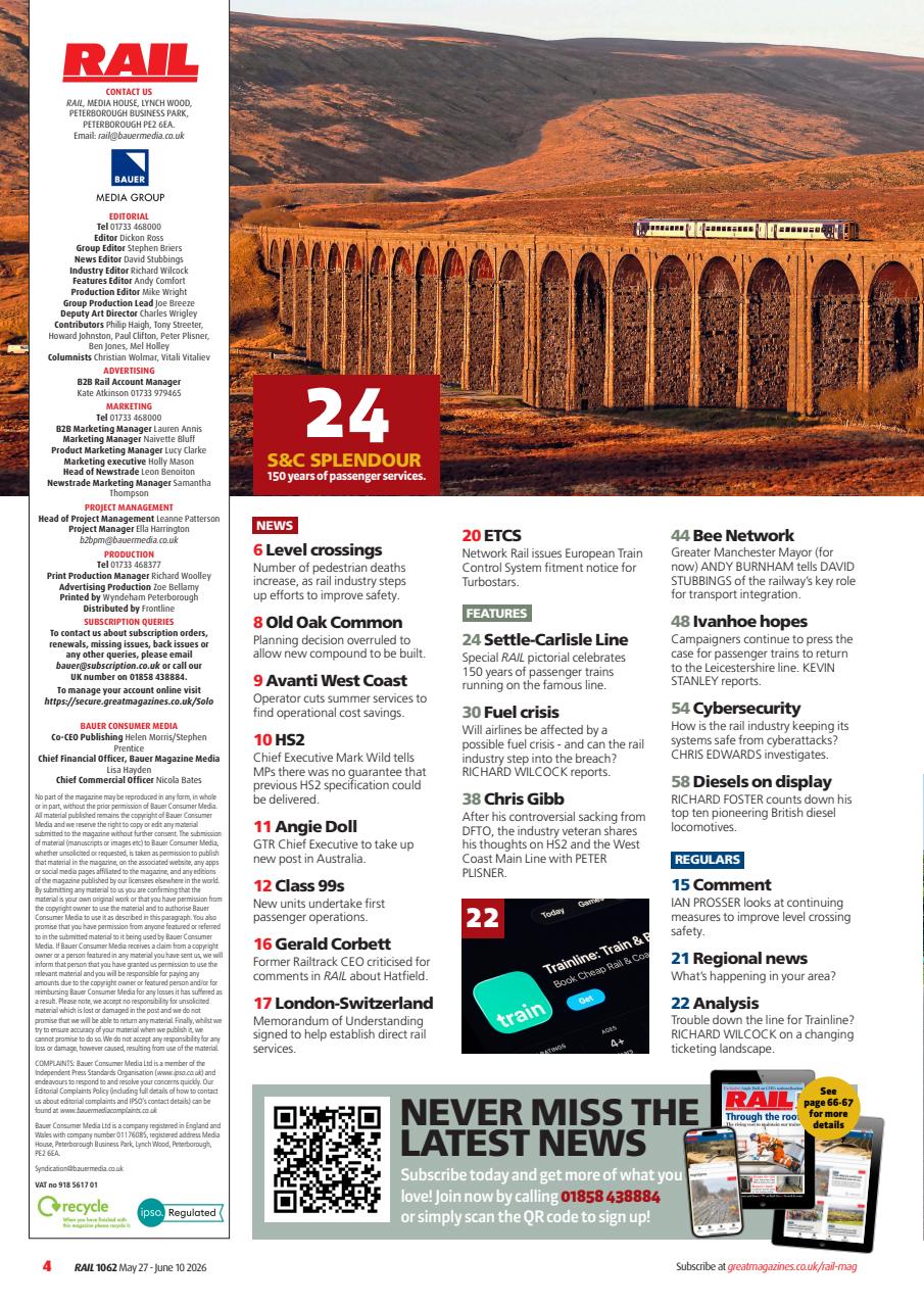Rail Preview Pages