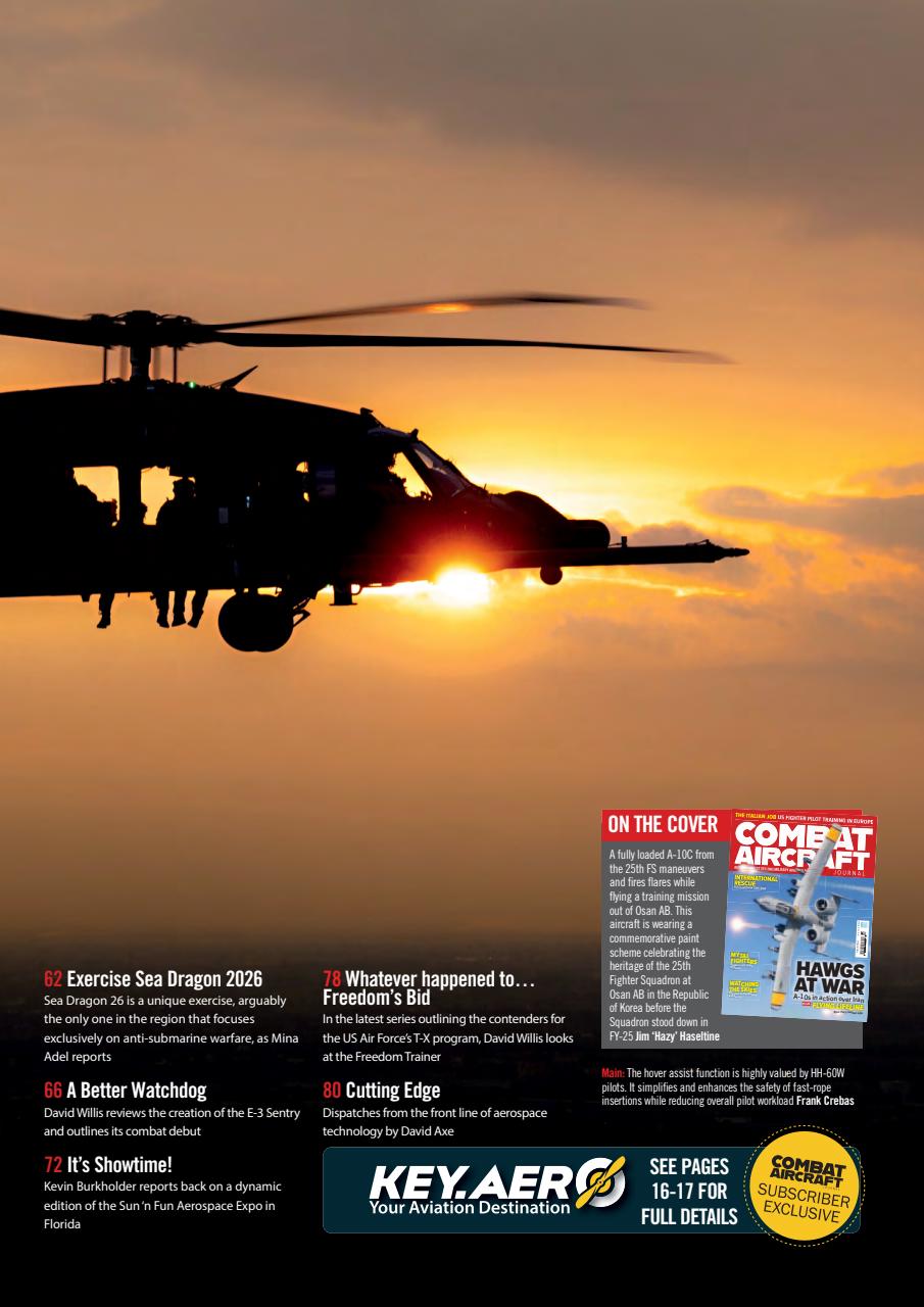 Combat Aircraft Journal Preview Pages