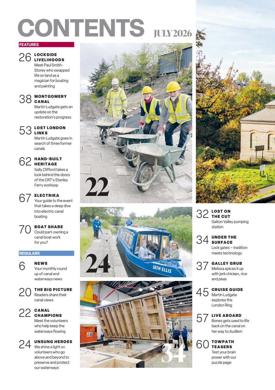 Canal Boat Preview Pages