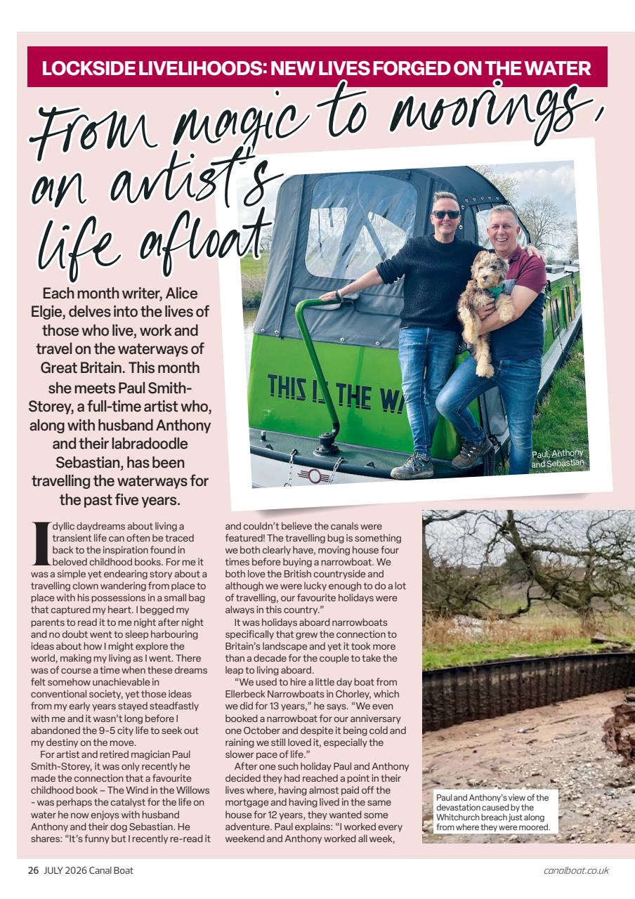Canal Boat Preview Pages