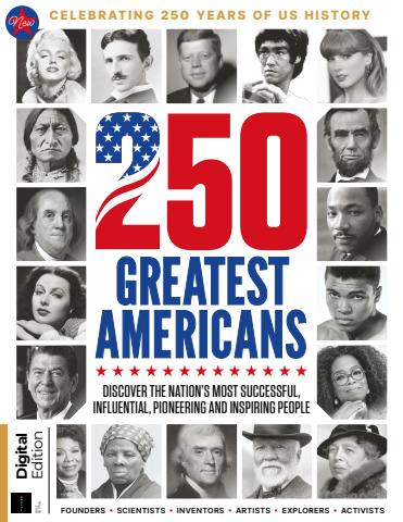 250 Greatest Americans First Edition issue 250 Greatest Americans First Edition