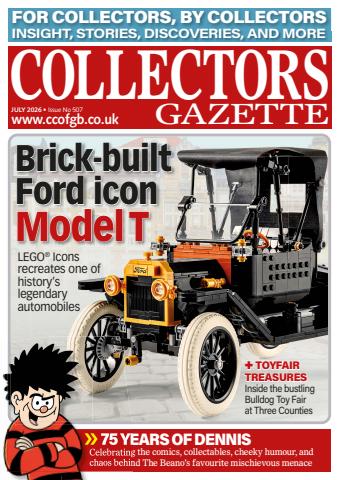 Collectors Gazette issue July 2026