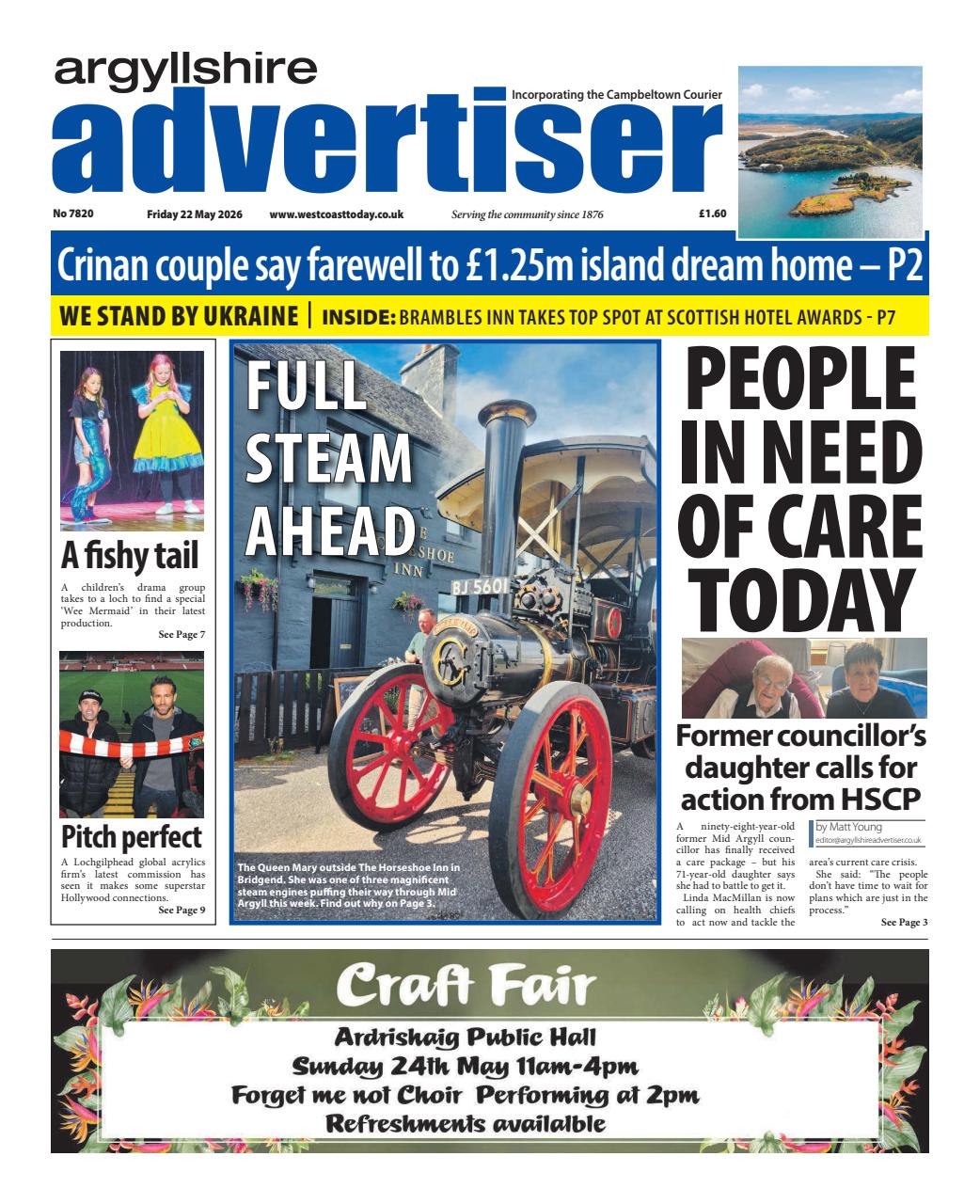 Argyllshire Advertiser Preview Pages