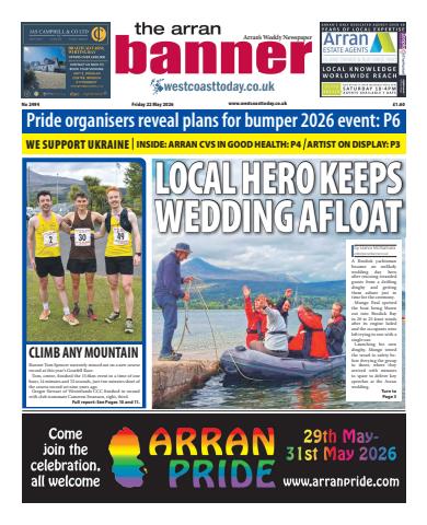 Arran Banner issue Friday, May 22, 2026