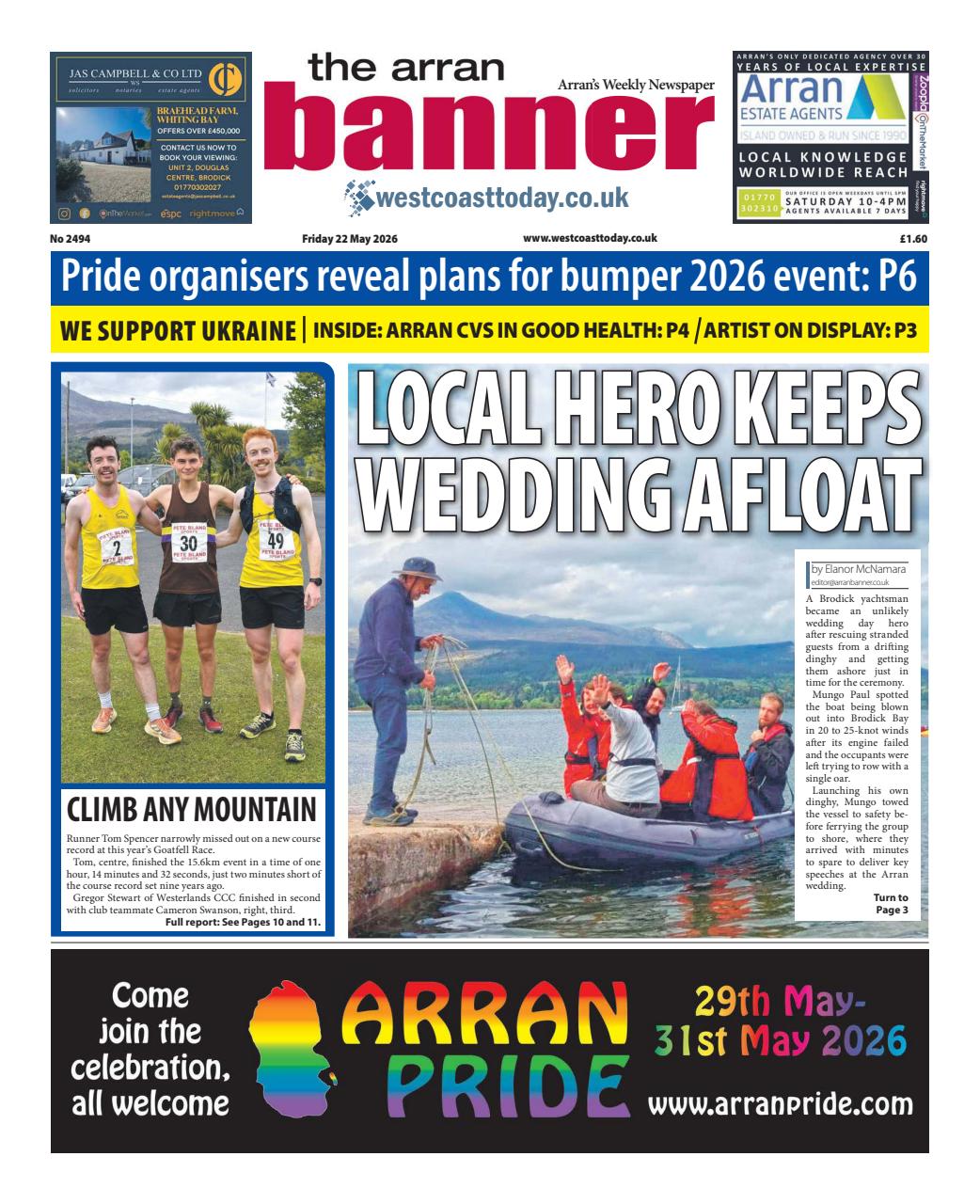 Arran Banner Preview Pages