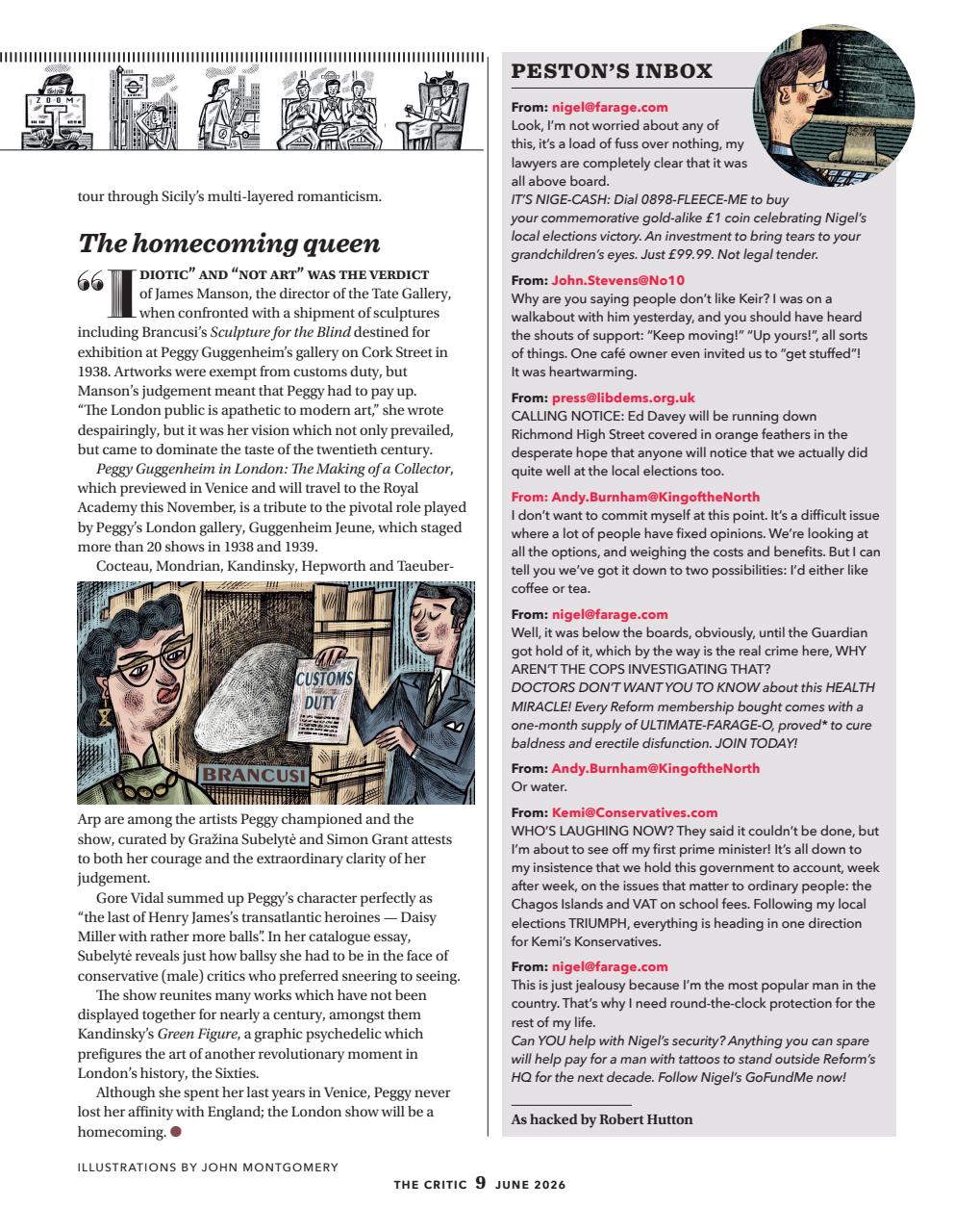 The Critic Preview Pages