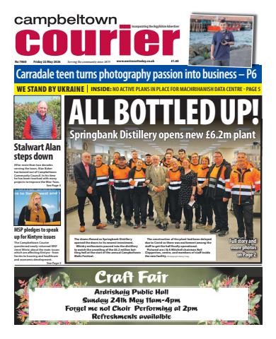 Campbeltown Courier issue Friday, May 22, 2026