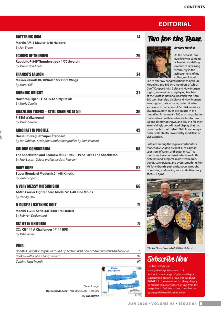 Scale Aircraft Modelling Preview Pages