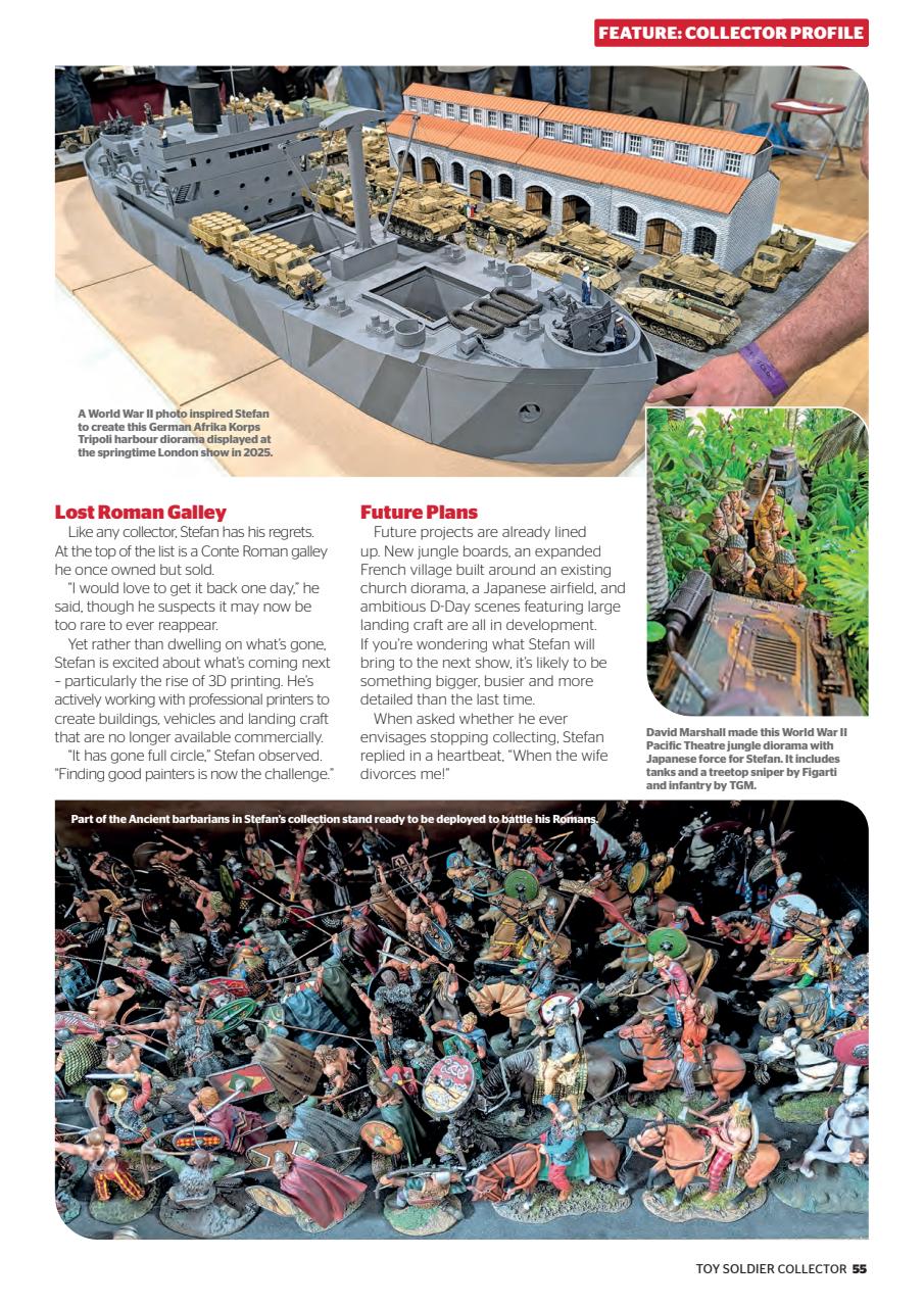 Toy Soldier Collector and Historical Figures Preview Pages