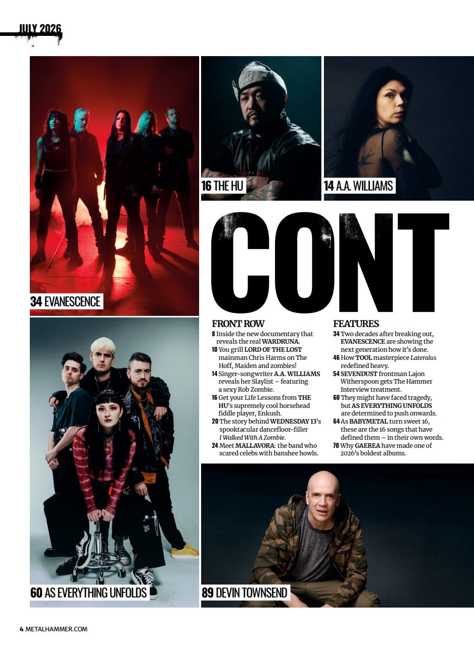 Metal Hammer Preview Pages