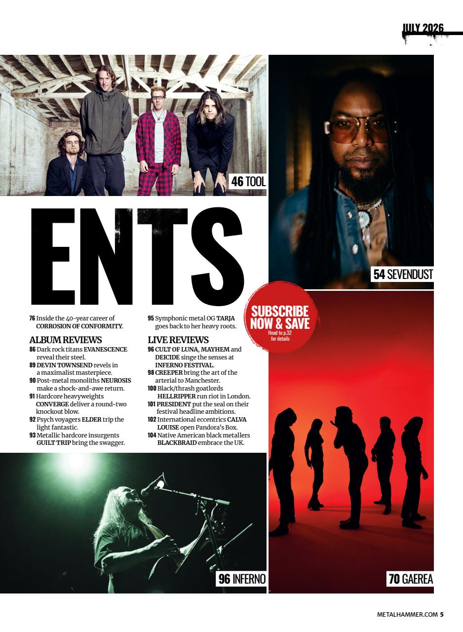 Metal Hammer Preview Pages