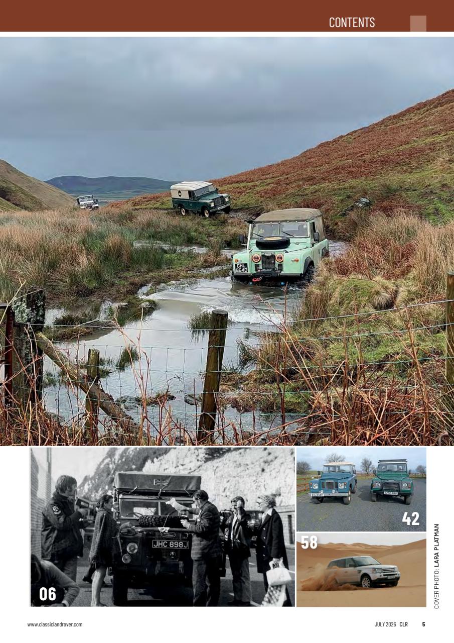 Classic Land Rover Magazine Preview Pages