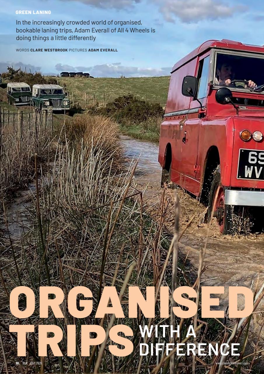 Classic Land Rover Magazine Preview Pages