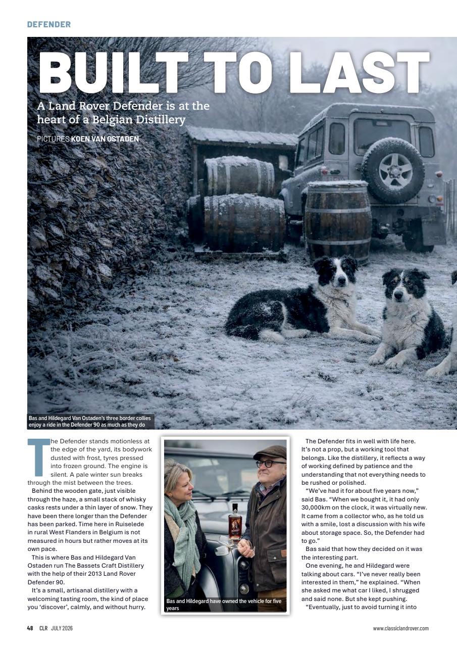 Classic Land Rover Magazine Preview Pages