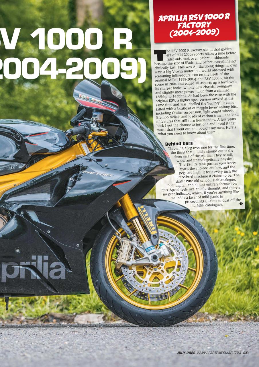 Fast Bikes Preview Pages