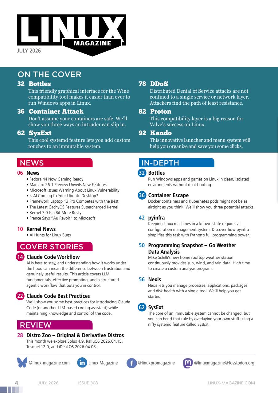 Linux Magazine Preview Pages