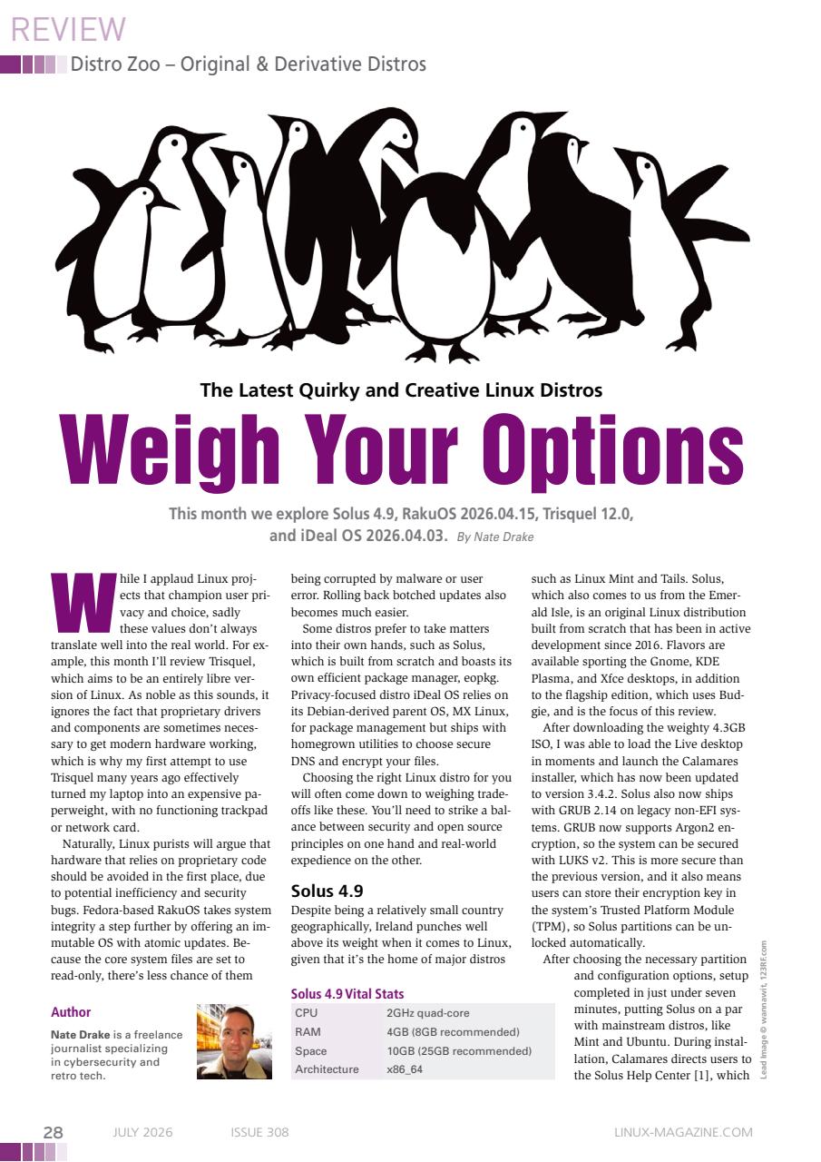 Linux Magazine Preview Pages