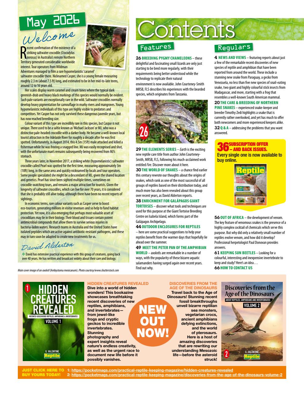 Practical Reptile Keeping Preview Pages