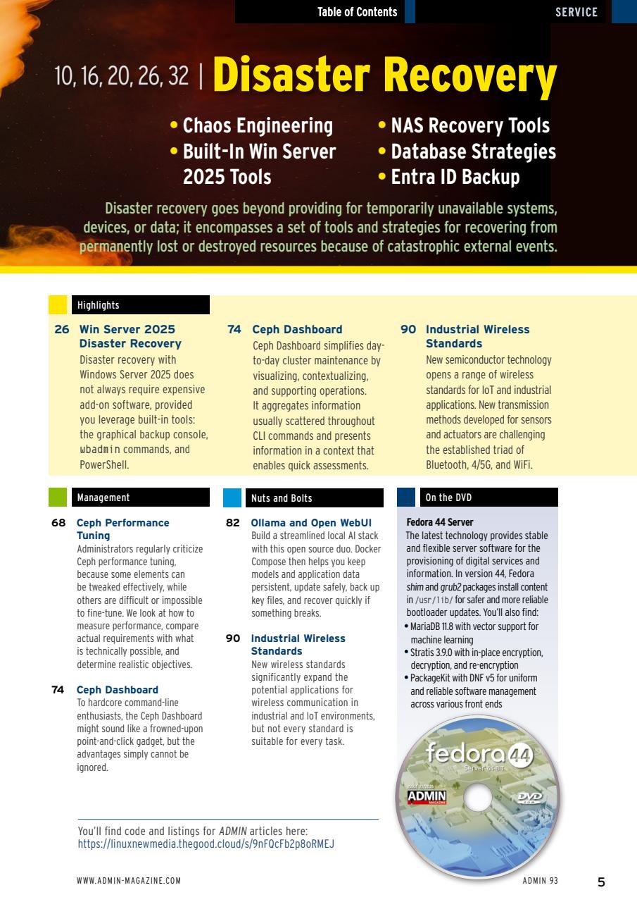 ADMIN Preview Pages