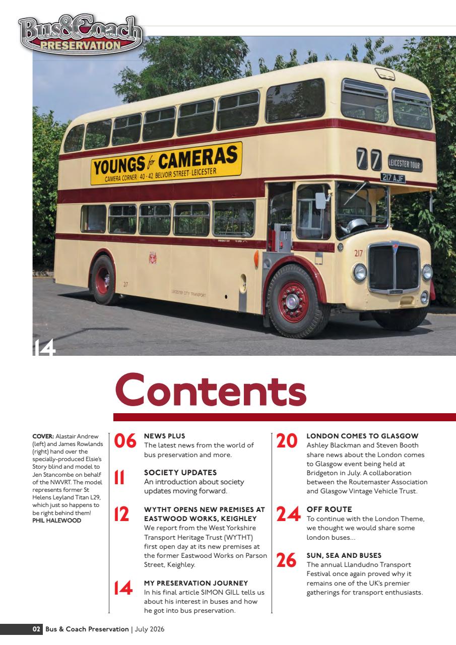 Bus & Coach Preservation Preview Pages