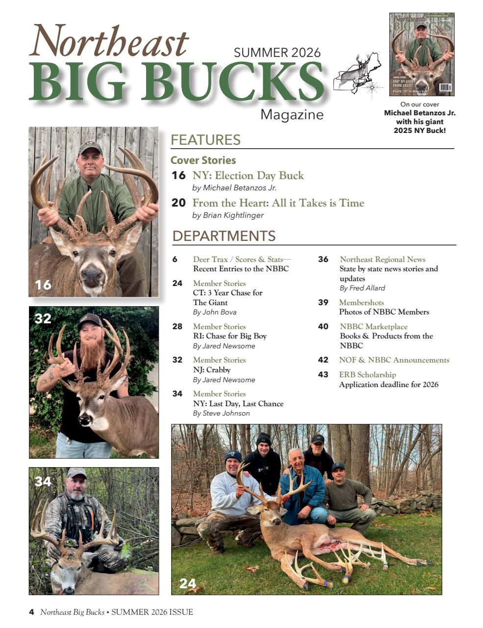 Northeast Big Bucks Preview Pages