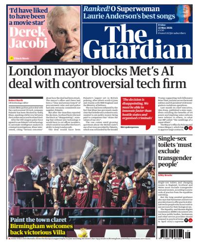 The Guardian Newspaper issue 