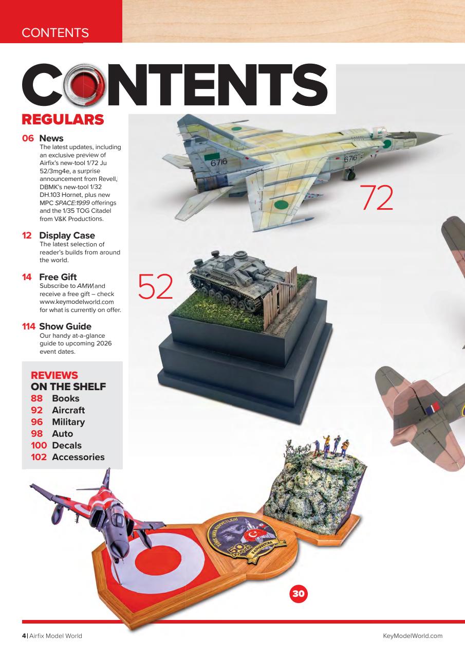 Airfix Model World Preview Pages