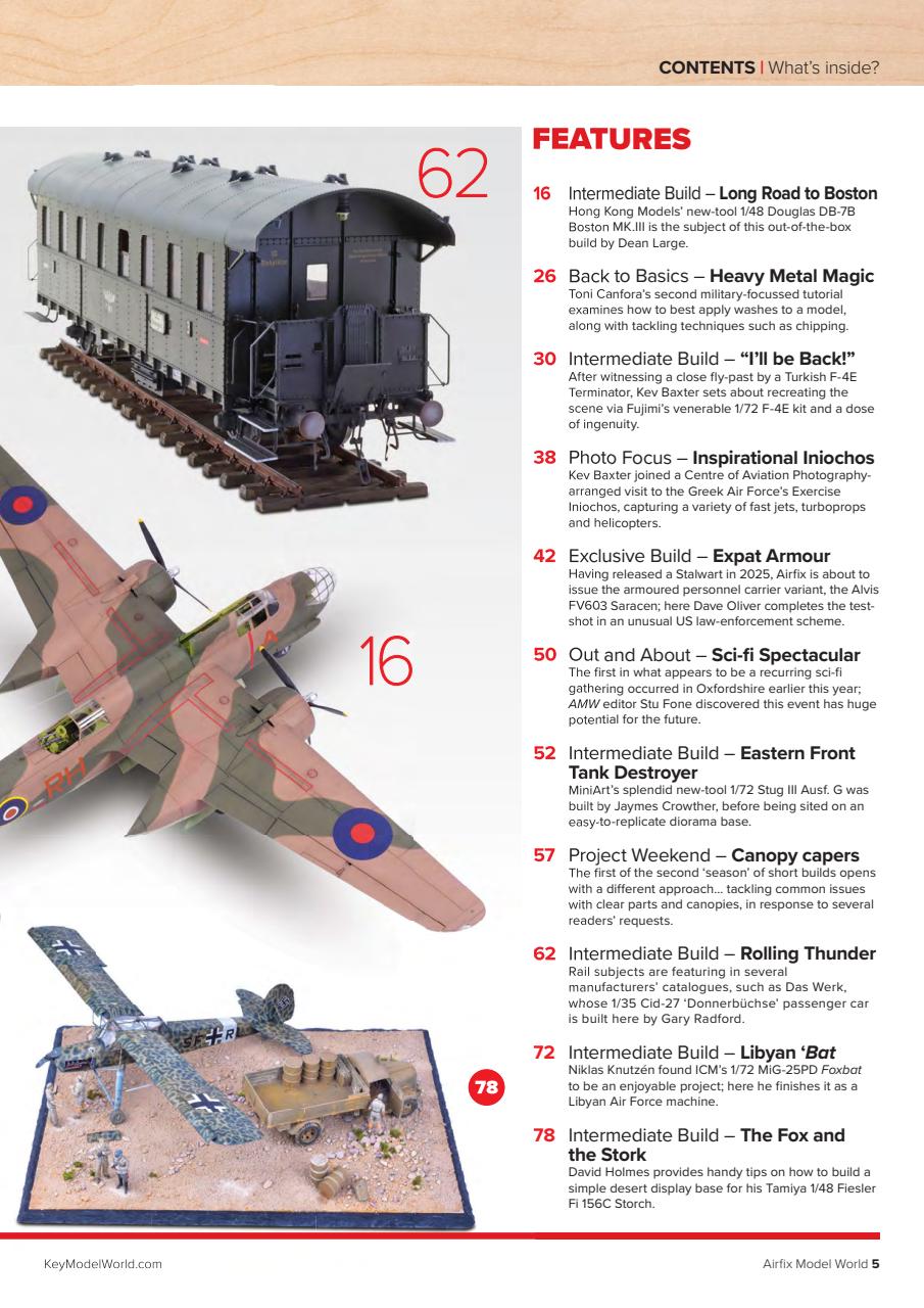 Airfix Model World Preview Pages