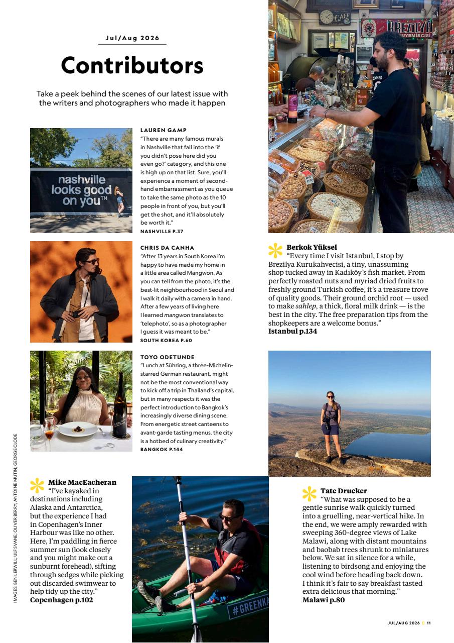 National Geographic Traveller UK Preview Pages