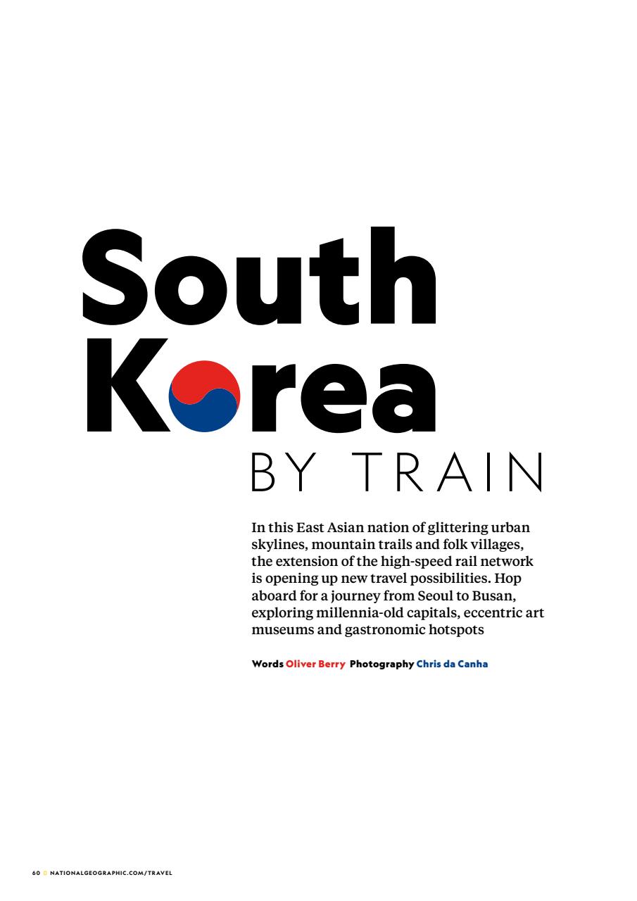 National Geographic Traveller UK Preview Pages