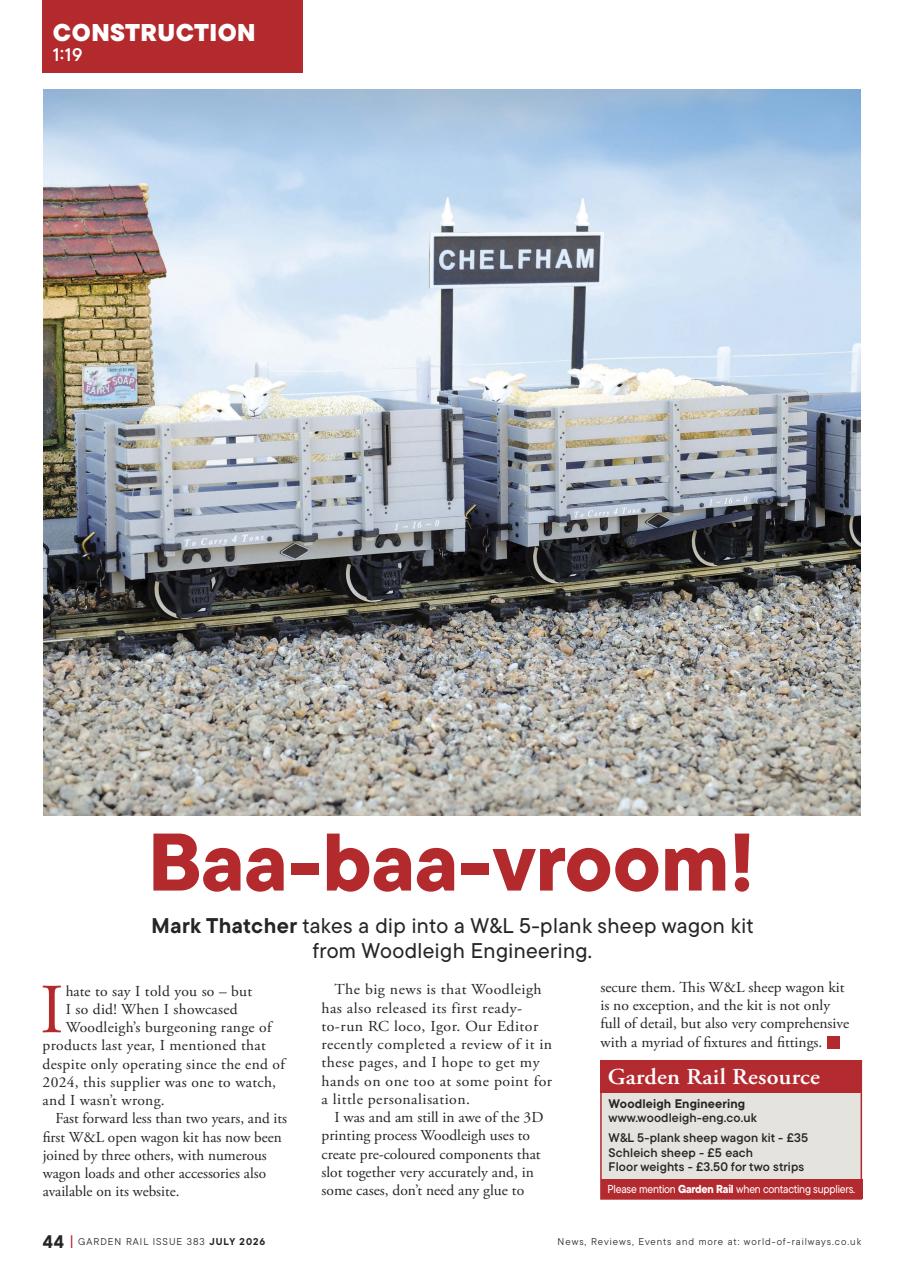 Garden Rail Preview Pages