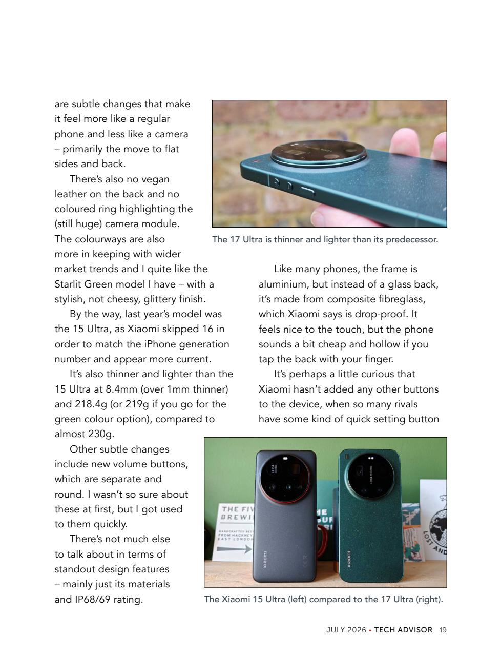 Tech Advisor Preview Pages